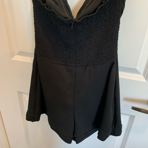 Guess Black strapless Fancy Romper - Picture 2 of 3